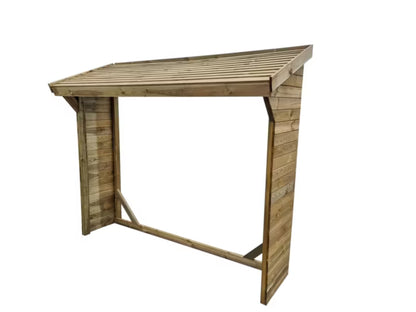 Brændely 217x80 cm Fyrretræ