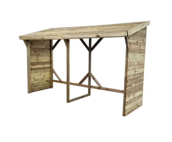 Brændely Dobbelt 280x111 cm Trykimprægneret Fyrretræ
