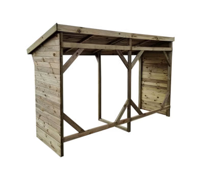 Brændely Dobbelt 280x111 cm Trykimprægneret Fyrretræ