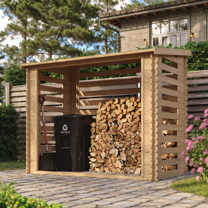 Brændely M202 232x146 cm Natur Træ 2,55 m²
