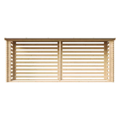 Brændely M203 4 m² Natur Træ