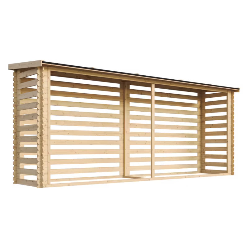 Brændely M203 4 m² Natur Træ