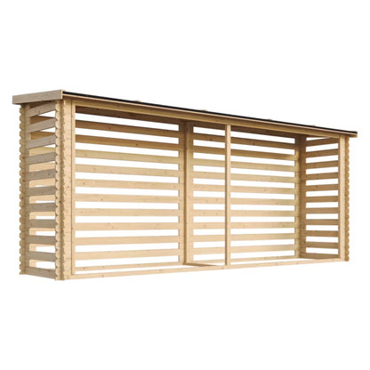 Brændely M203 4 m² Natur Træ