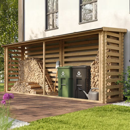 Brændely M203 4 m² Natur Træ