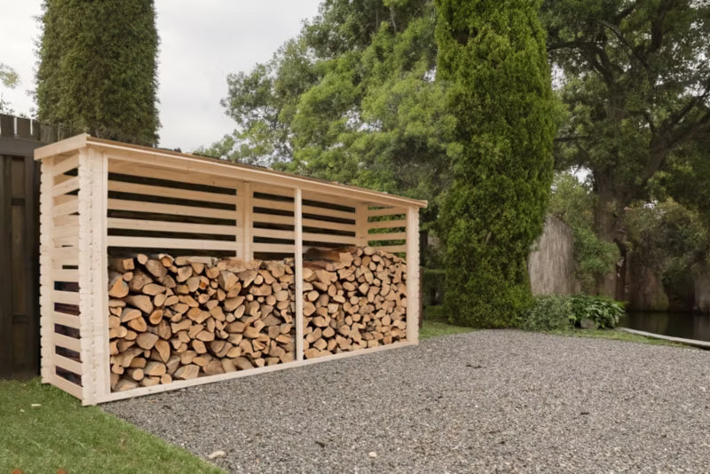 Brændely M203 4 m² Natur Træ