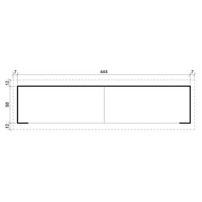 Brændely M203 4 m² Natur Træ