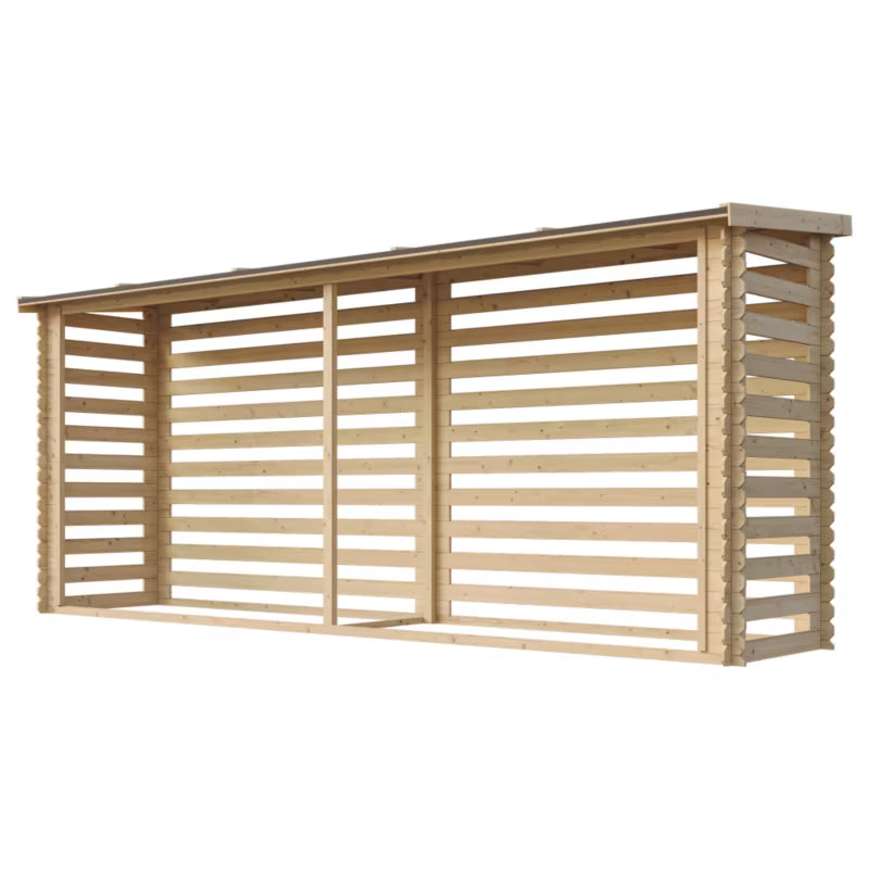 Brændely M203 4 m² Natur Træ