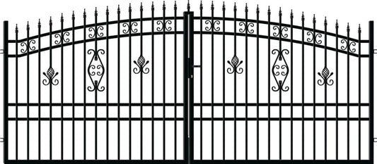 Tofløjet indkørselsport Polargos Alicja 2 400 x 175 cm