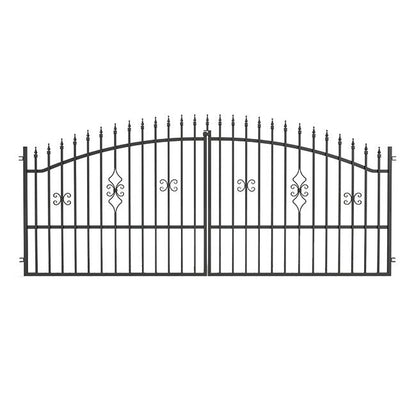 Tofladet indkørselport Polargos Tola 2 300 x 150 cm