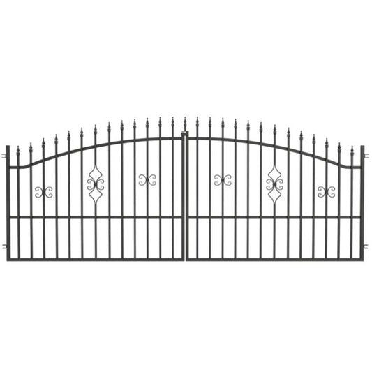 Dobbeltfløjet port Polargos Tola 2 350 x 150 cm