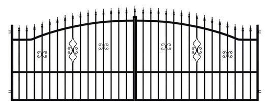 Dobbeltfløjet port Polargos Tola 2 400 x 150 cm