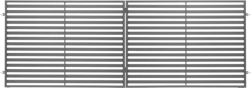 Dobbeltfløjet port Polbram Steel Group Brava 300 x 120 cm