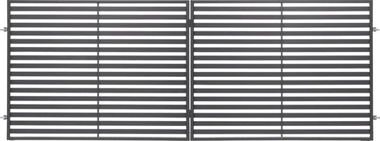 Tofløjet indkørselport Polbram Steel Group Brava 400 x 150 cm