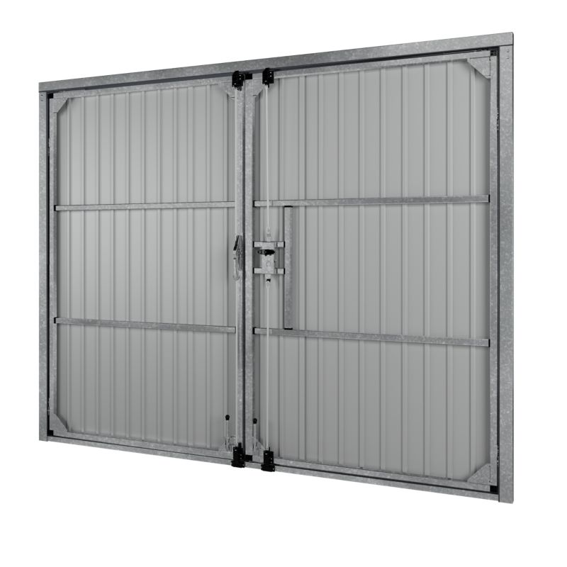 Bramegaragedør 2500x2125 mm RAL 7016