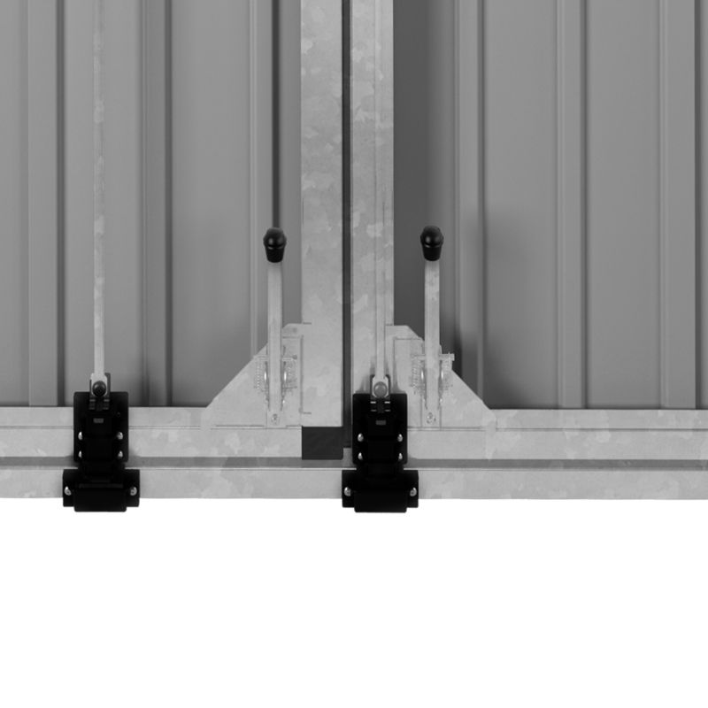 Bramegaragedør 2500x2125 mm RAL 7016