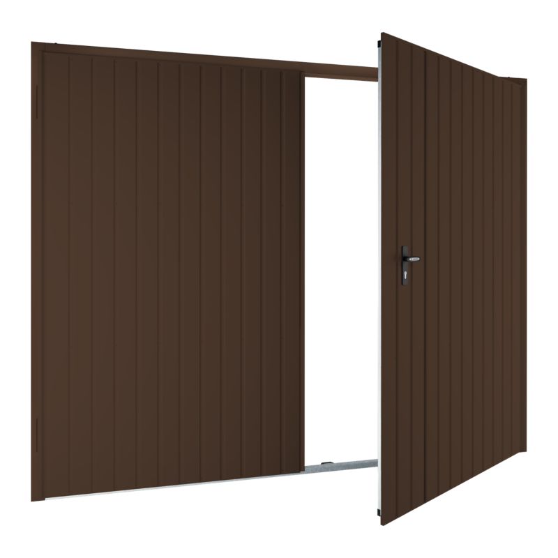 Brama Garageport Dobbel 2500x2125 mm RAL 8014