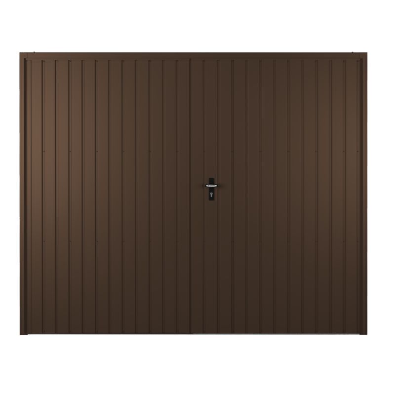 Brama Garageport Dobbel 2500x2125 mm RAL 8014