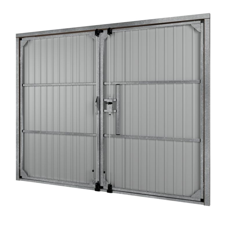 Brama Garageport Dobbel 2500x2125 mm RAL 8014