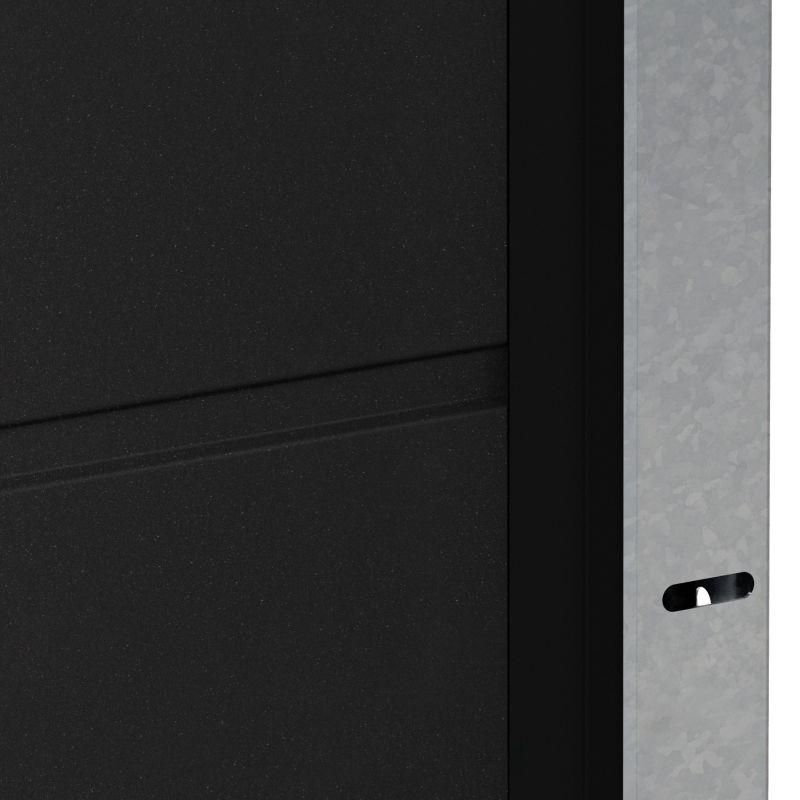 Segmenthejsport Nobla 2500x2125 mm Antracit med Motor