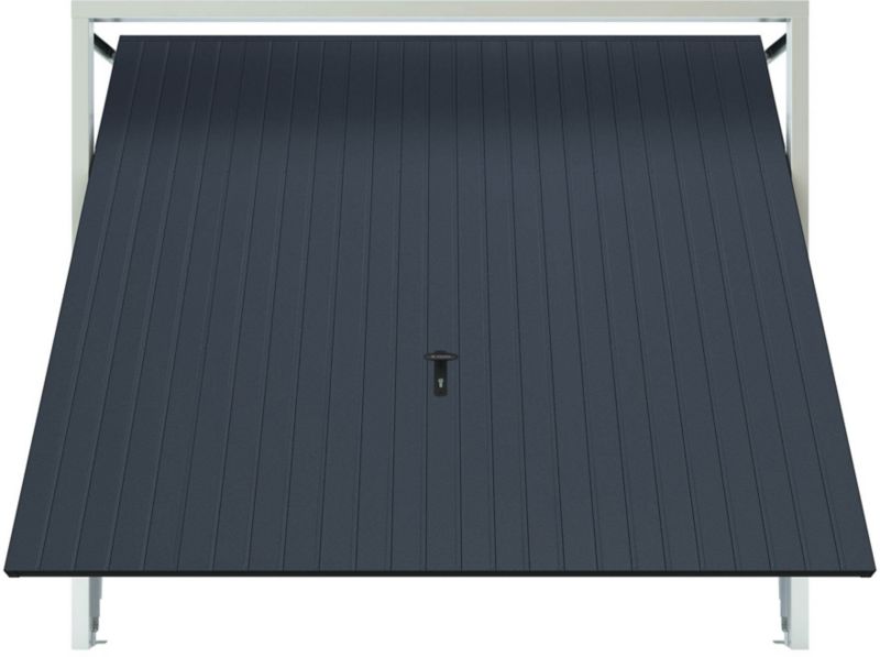 Brama garażowa uchylna 2375 x 2000 mm antracyt