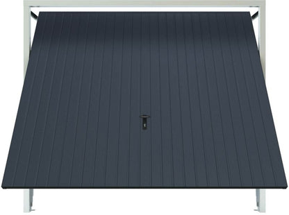 Brama garażowa uchylna 2375 x 2000 mm antracyt