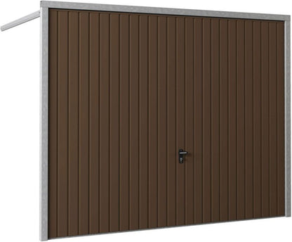 Bramegaragedør 2375 x 2000 mm Brun