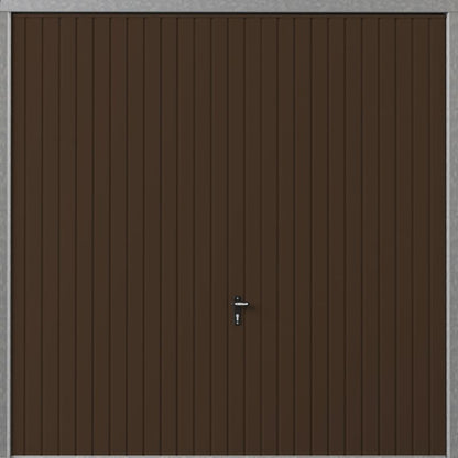 Bramegaragedør 2500 x 2000 mm Brun