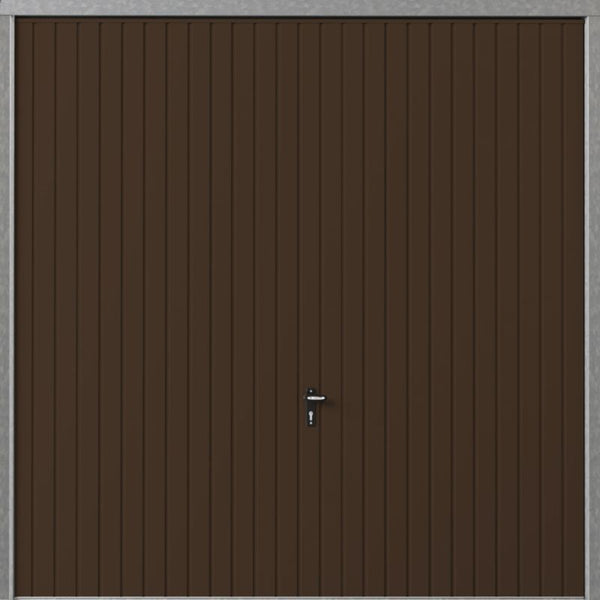 Bramegaragedør 2500 x 2000 mm Brun