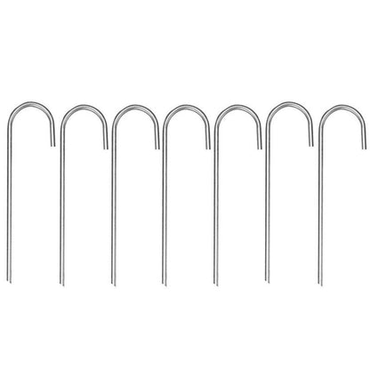 Metal fodboldmål til træning Springos 300 x 200 x 90 cm med monteringspløkker, 1 stk.