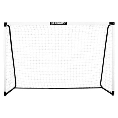 Metal fodboldmål til træning Springos 300 x 200 x 90 cm med monteringspløkker, 1 stk.