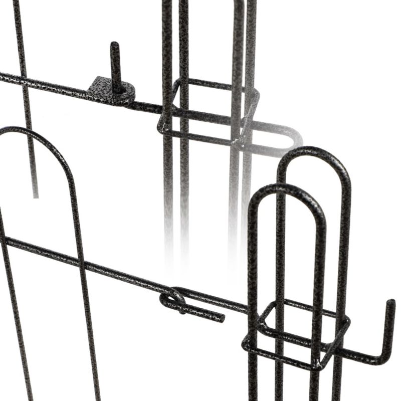 KADAX klassisk haveport med metalpanel, 72 cm, 1 stk.
