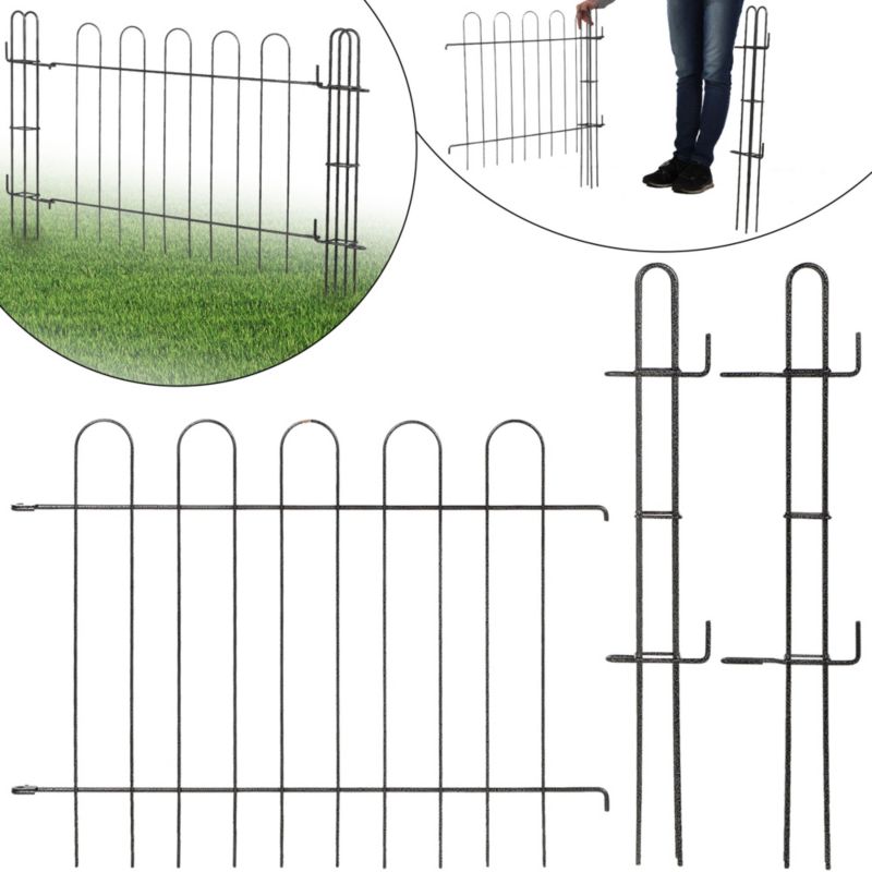 KADAX klassisk haveport med metalpanel, 72 cm, 1 stk.