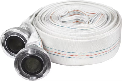 Brandslange 2" 20 m Hvid
