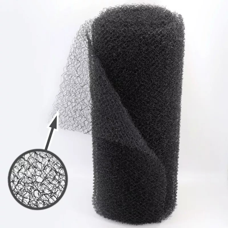 Breddemåtte 1x110 m 20 mm Sort UV-stabil