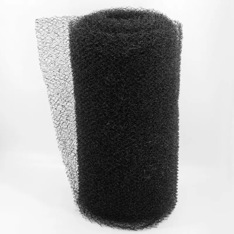 Breddemåtte 25x1 m 20 mm Sort UV-stabil
