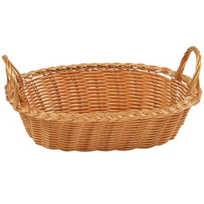 Brødkurv Oval 29x18 cm Brun