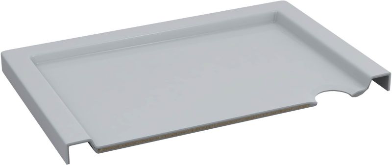 Schedpol Atla akrylbrusebund kvadratisk 90 x 90 x 4,5 cm hvid