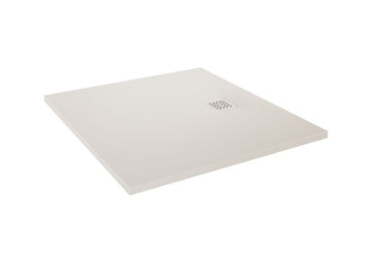 Kompositbrusebakke 90x90 cm Beige Skridsikker Klasse C
