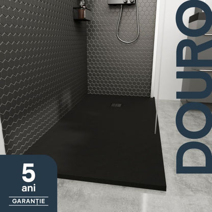 Brodziskonglomerat 140 x 80 x 3 cm Sort Antiskrid
