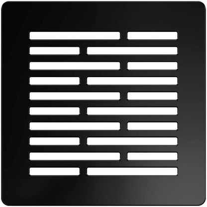 Konglomeratbrusebakke Douro 140 x 90 x 3 cm Sort