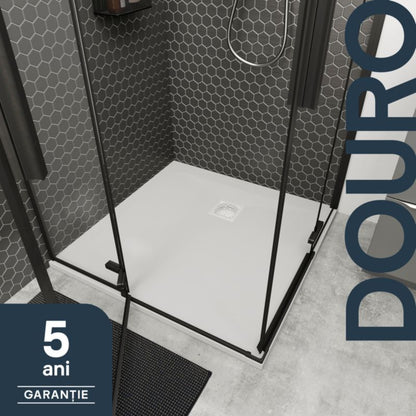 Brodziskonglomerat 90 x 90 x 2,5 cm Hvid Skridsikker