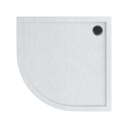 Akrylbrusebad Schedpol Atla 80x80 cm Hvid Strukturel