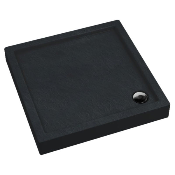 Brusebund Lena New 90x90x12 cm Sort Struktureret | MA0161/C/ST