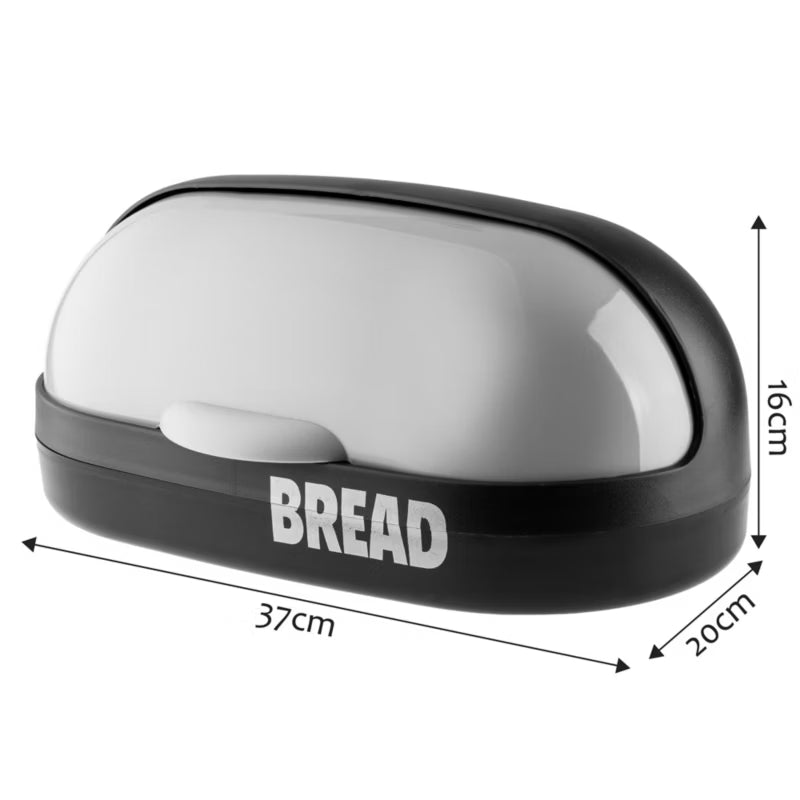Brødkasse Beffi 15x36,5 cm Sort Grå