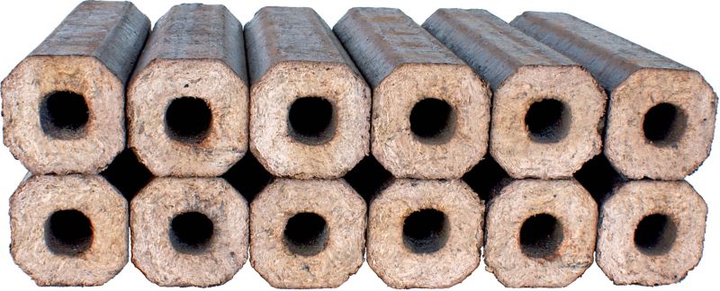 Pini-Kay briketter af løvtræ 10 kg