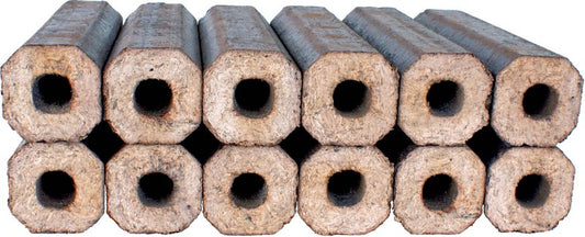 Pini-Kay briketter af løvtræ 10 kg