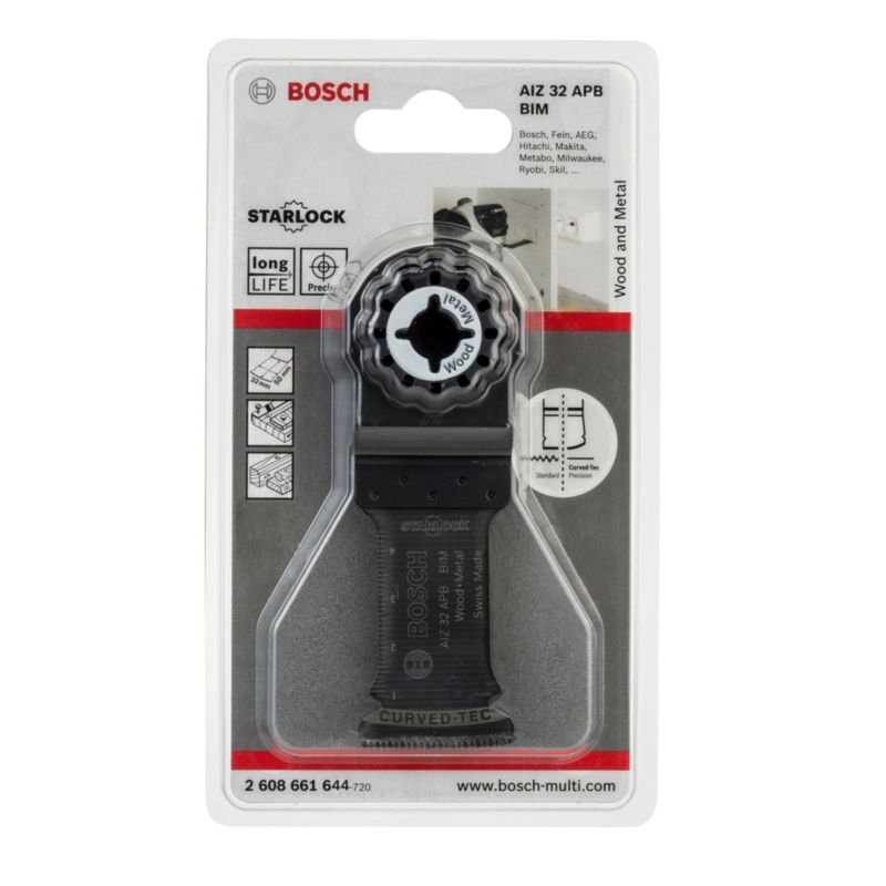 Bosch Starlock BIM brædtesavklinge 50 x 32 mm