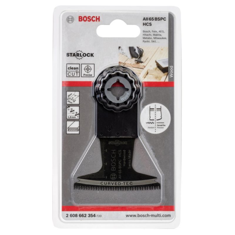 Bosch Starlock HCS klinge 40 x 65 mm