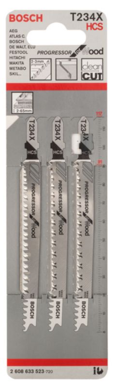 Bosch T234 klinger, 3 stk.