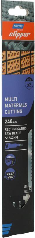 Norton Clipper betonsavklinge 240 mm, 2 stk.